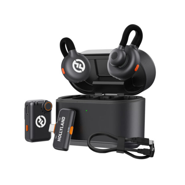 Hollyland Lark M2S with USB-C to Lightning