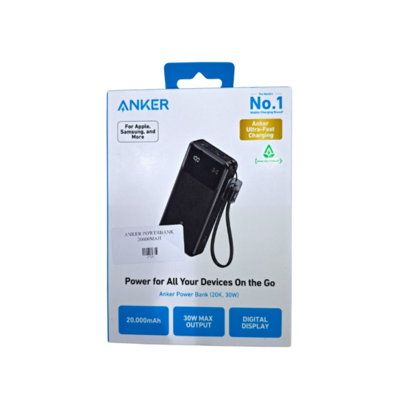 Anker 20000mAh 30W with LED – Price in Kenya | Phones Gallery Kenya