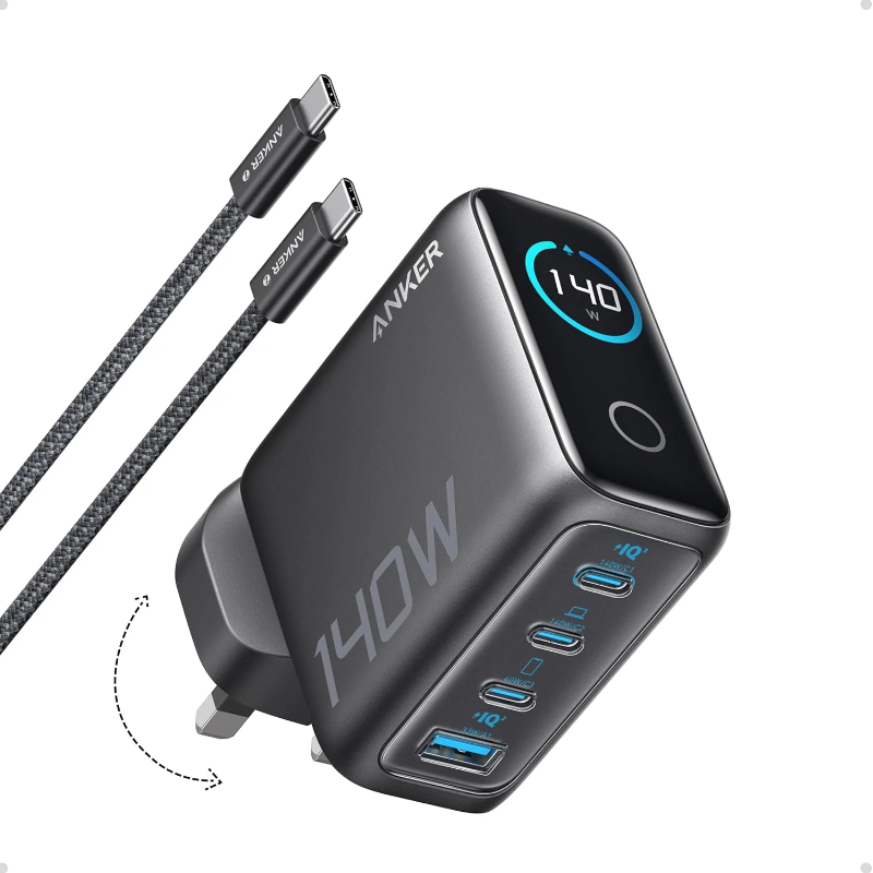 Anker Fast Charger (140W, 4-Port, PD 3.1) – Price in Kenya | Phones Gallery