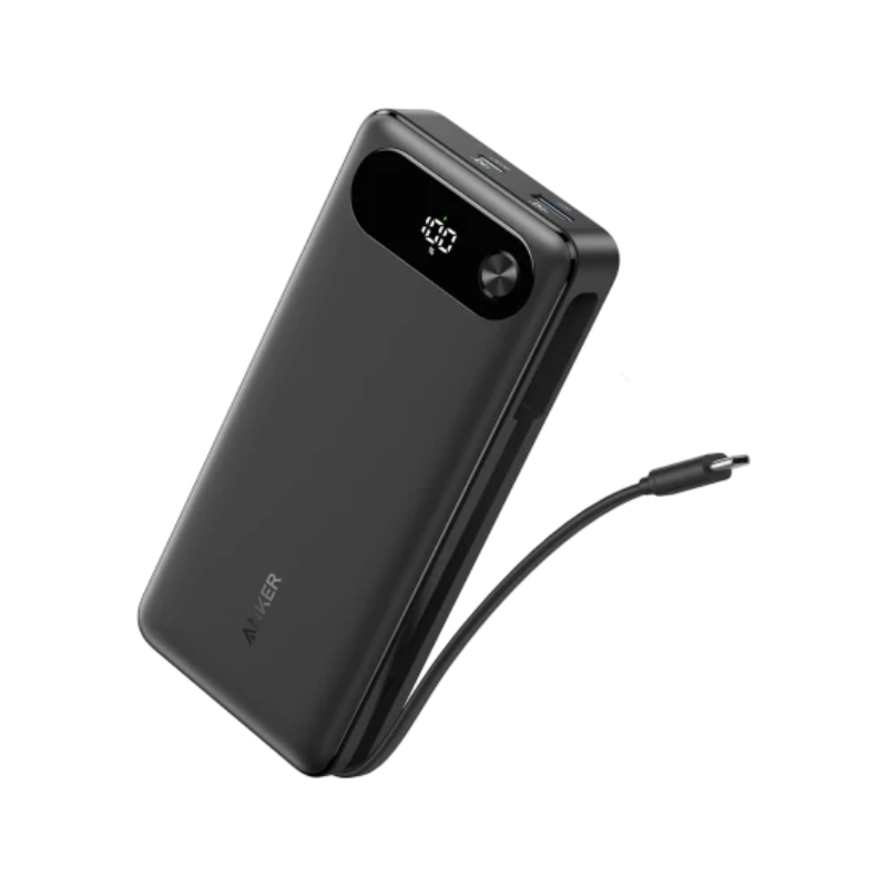 Anker Power Bank (20K, 87W, Built-In USB-C Cable) – Price in Kenya | Phones Gallery