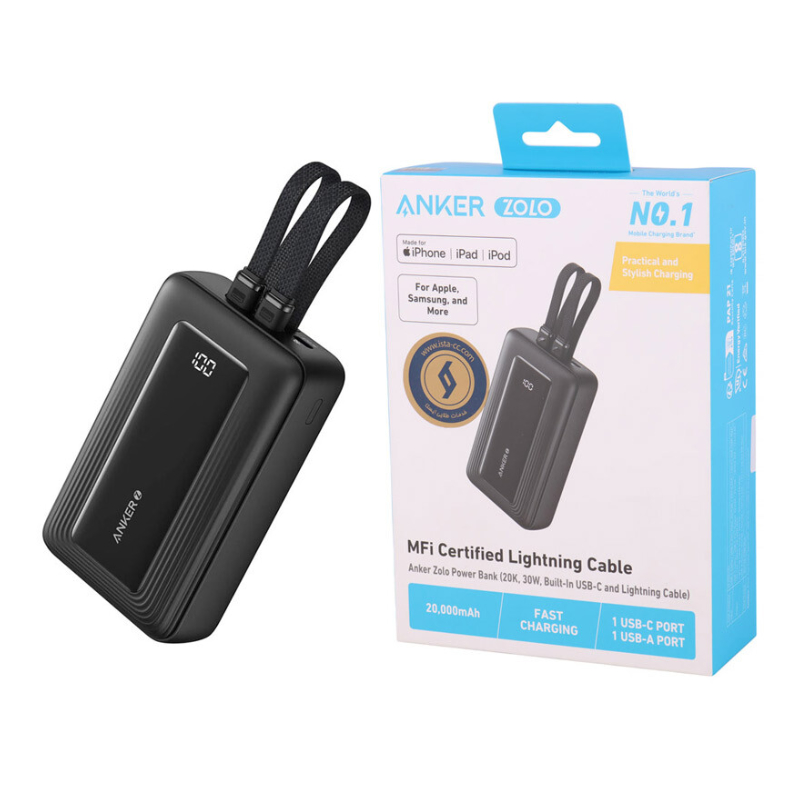 Anker Zolo 30W 20000mAh Power Bank – Price in Kenya | Phones Gallery Kenya