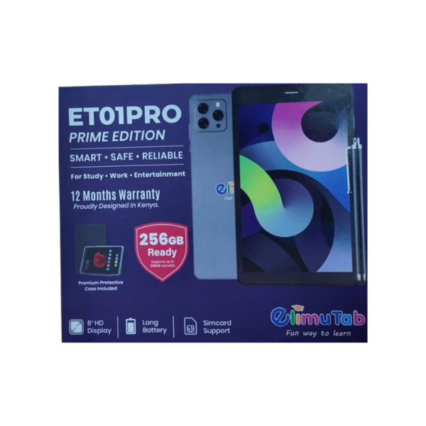 ElimuTab ET01 Pro (Prime Edition) 6GB RAM – Price in Kenya | Phones Gallery