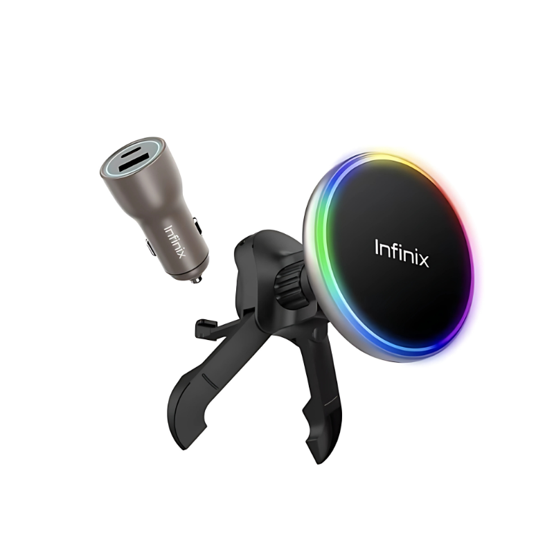 Infinix 20W Magnetic Wireless Fast Car Charger-XMC02 – Price in Kenya | Phones Gallery