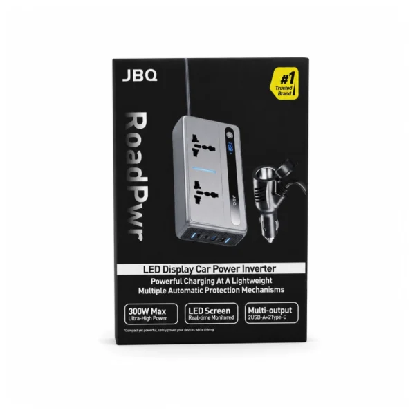JBQ RoadPwr LED Display Car Power Inverter – Price in Kenya | Phones Gallery