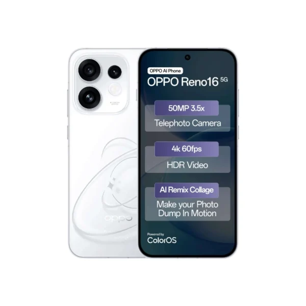 Oppo Reno16 5G 8/12GB RAM 256/512GB – Price in Kenya | Phones Gallery