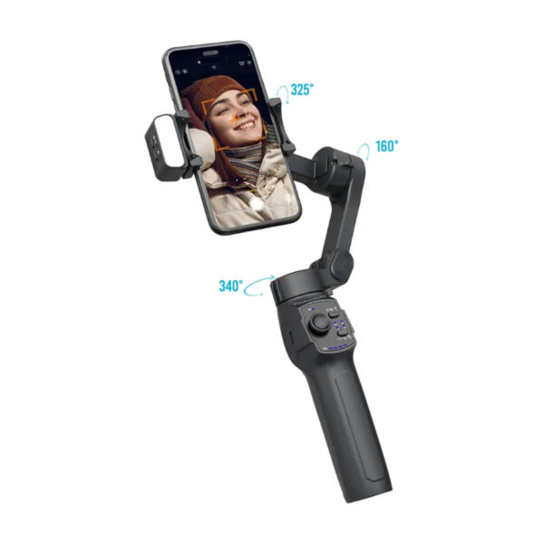 Porodo 3-Axis Gimbal Stabilizer Magnetic Fill Light – Price in Kenya | Phones Gallery