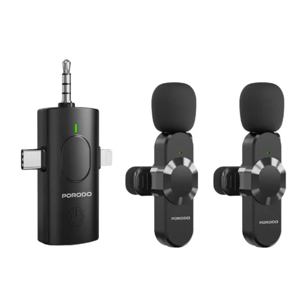 Porodo Audix Elite 3 In 1 Lavalier Microphone – Price in Kenya | Phones Gallery