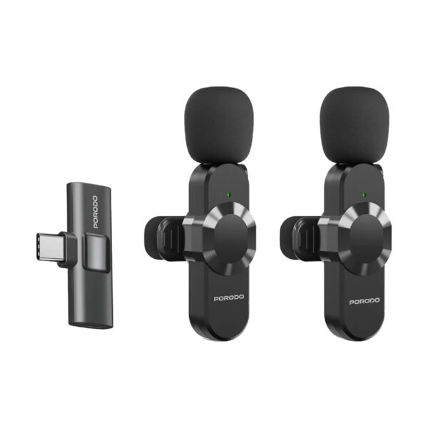 Porodo Audix Pro Lavalier Dual Microphone – Price in Kenya | Phones Gallery