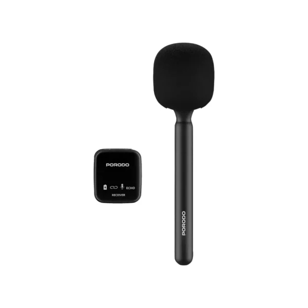 Porodo Two-Device Connect Handheld Lavalier Microphone – Price in Kenya | Phones Gallery