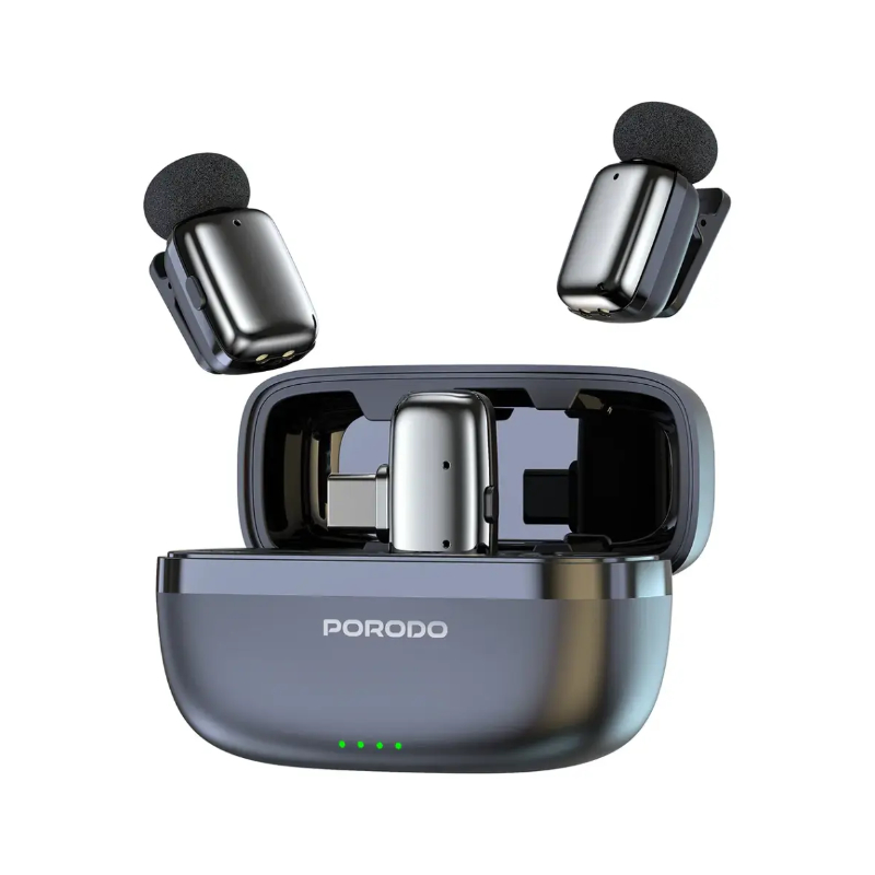 Porodo Wireless Lavalier Microphones Type-C – Price in Kenya | Phones Gallery