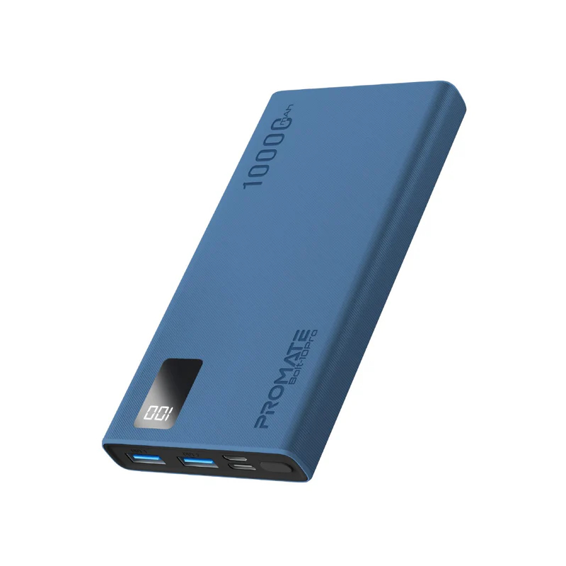 Promate Bolt-10Pro 10000mAh Power Bank – Price in Kenya | Phones Gallery