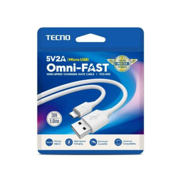 Tecno Omni-Speed Data Cable – Price in Kenya | Phones Gallery Kenya