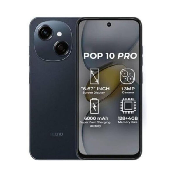 Tecno Pop 10 Pro 4GB RAM 128GB – Price in Kenya | Phones Gallery