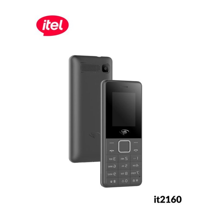itel 2160 in Black