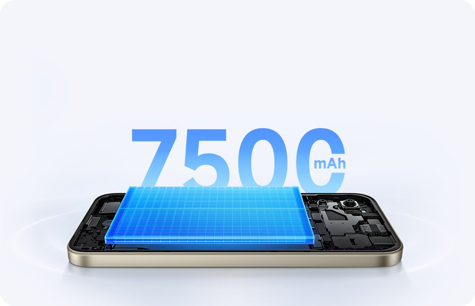 Redmi 17 7,500mAh battery